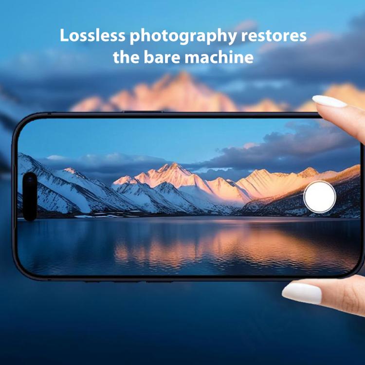 XDcase Titanium Alloy Hollow Camera Lens Protector, For iPhone 17 Pro Max, For iPhone 17 Pro