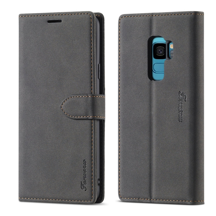 Forwenw F1 Series Matte Strong Magnetism Horizontal Flip Leather Case with Holder & Card Slots & Wallet & Photo Frame, For Samsung Galaxy S8, For Samsung Galaxy S8+, For Samsung Galaxy S9, For Samsung Galaxy S9+, For Samsung Galaxy S10                 ...