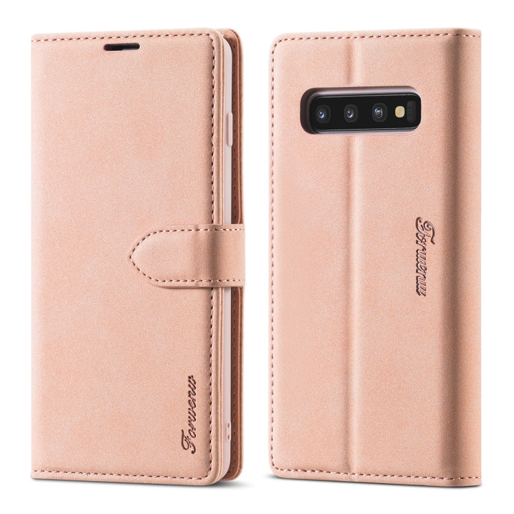 Forwenw F1 Series Matte Strong Magnetism Horizontal Flip Leather Case with Holder & Card Slots & Wallet & Photo Frame, For Samsung Galaxy S8, For Samsung Galaxy S8+, For Samsung Galaxy S9, For Samsung Galaxy S9+, For Samsung Galaxy S10                 ...