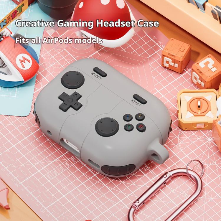 Game Console Style Wireless Earphone Silicone Case, For AirPods Pro 3