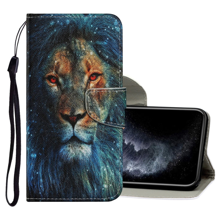 Coloured Drawing Pattern Horizontal Flip PU Leather Case with Holder & Card Slots & Wallet & Lanyard, For iPhone 11 Pro