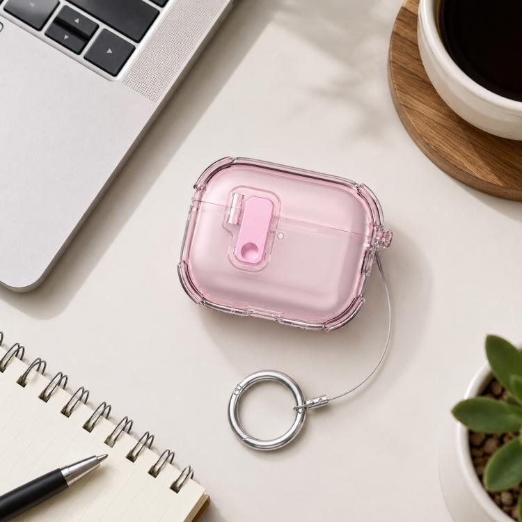 XDcase Transparent Silicone Automatic Pop-Up Earbud Case, For AirPods 5 / 4, For AirPods Pro 3, For AirPods Pro 2 / 1