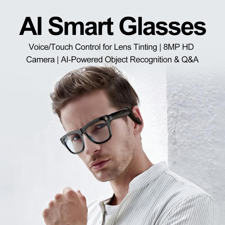 XK One Mac 8MP AI Smart Glasses with Voice & Touch Control