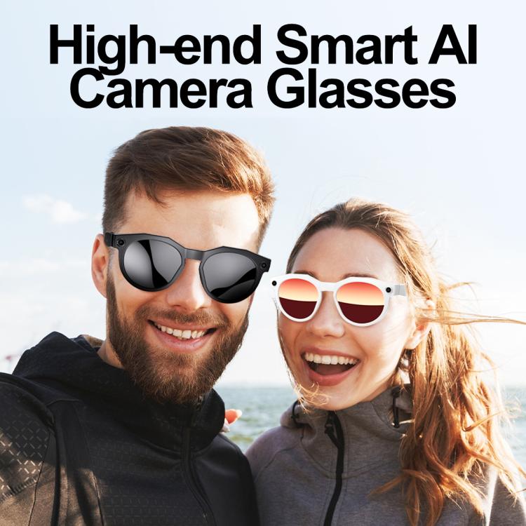 W611Pro Smart AI Glasses with 8MP Camera, Wi-Fi & AI Translation
