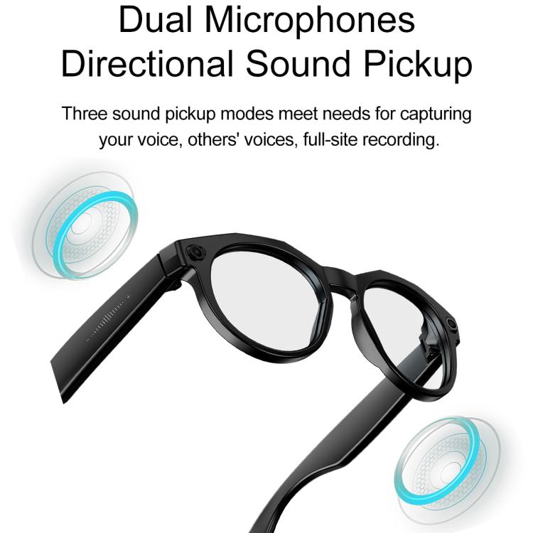 W611Pro Smart AI Glasses with 8MP Camera, Wi-Fi & AI Translation