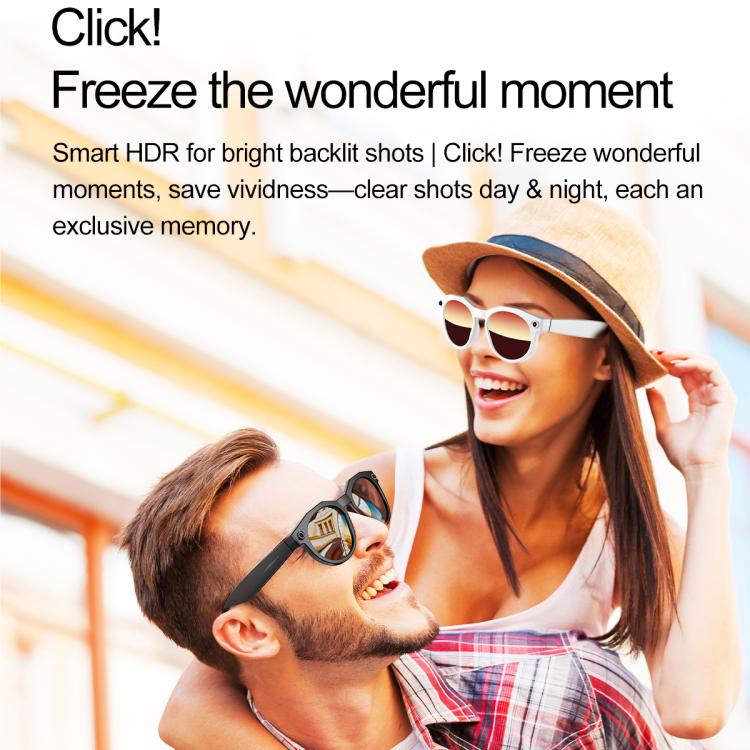 W611Pro Smart AI Glasses with 8MP Camera, Wi-Fi & AI Translation