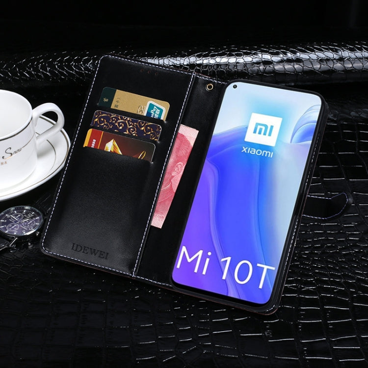 idewei Crocodile Texture Horizontal Flip Leather Case with Holder & Card Slots & Wallet, For Xiaomi Mi 10T 5G, For Xiaomi Mi 10T Pro 5G, For Xiaomi Mi 10T Lite 5G, For Xiaomi Mi 10 Ultra, For Xiaomi Redmi K30 Ultra, For Xiaomi Poco C3, For Xiaomi Poco ...