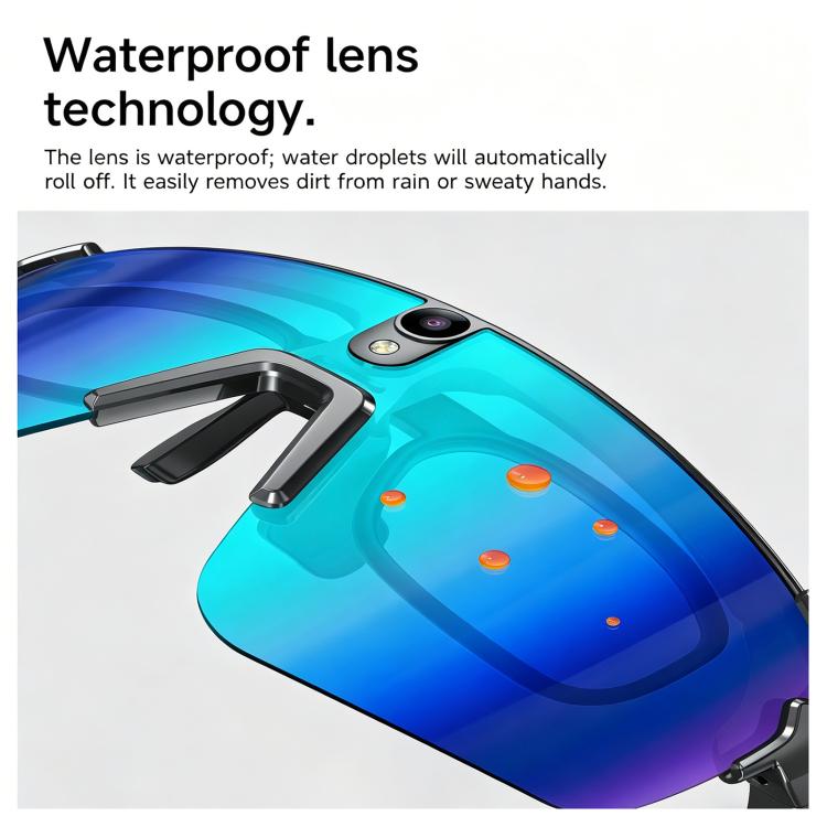 L805 Smart AI Cycling Glasses with 8MP Stabilization Camera