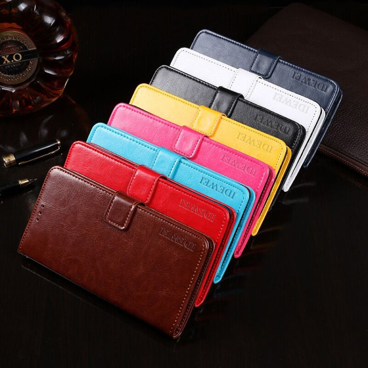 idewei Crazy Horse Texture Horizontal Flip Leather Case with Holder & Card Slots & Wallet, For Xiaomi Poco F2 Pro, For Xiaomi Poco M2, For Xiaomi Poco X3 NFC