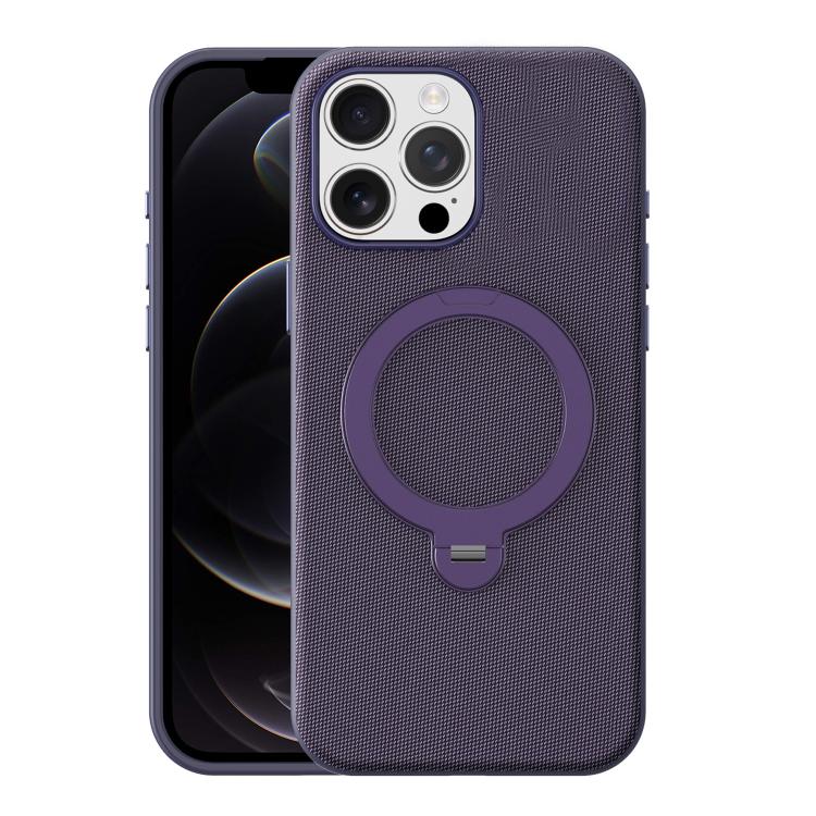 Tech Fabric 360 Rotation Holder Magnetic Phone Case, For iPhone 13, For iPhone 12, For iPhone 12 Pro Max, For iPhone 12 Pro