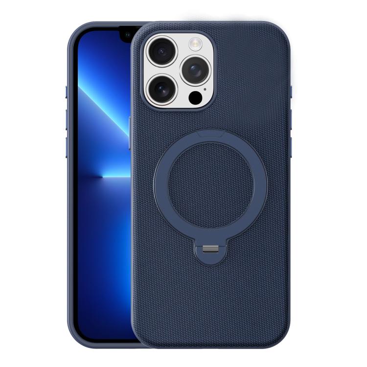 Tech Fabric 360 Rotation Holder Magnetic Phone Case, For iPhone 14 Pro, For iPhone 14 Pro Max, For iPhone 13 Pro Max, For iPhone 13 Pro