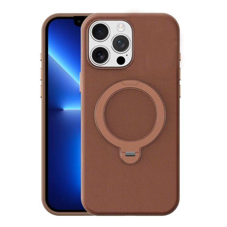 Tech Fabric 360 Rotation Holder Magnetic Phone Case, For iPhone 14 Pro, For iPhone 14 Pro Max, For iPhone 13 Pro Max, For iPhone 13 Pro