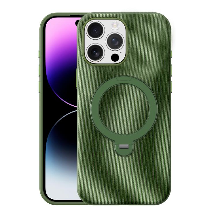 Tech Fabric 360 Rotation Holder Magnetic Phone Case, For iPhone 14 Pro, For iPhone 14 Pro Max, For iPhone 13 Pro Max, For iPhone 13 Pro