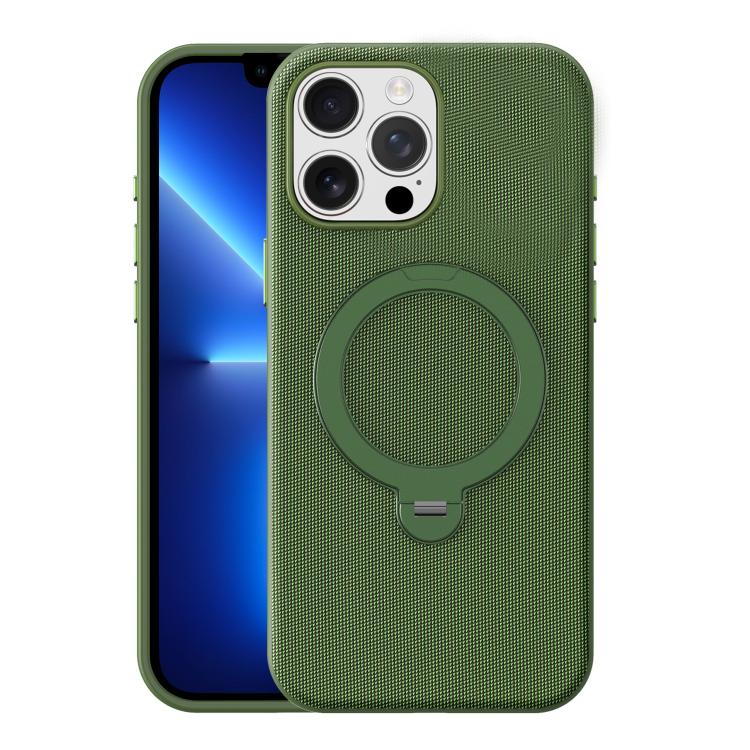 Tech Fabric 360 Rotation Holder Magnetic Phone Case, For iPhone 14 Pro, For iPhone 14 Pro Max, For iPhone 13 Pro Max, For iPhone 13 Pro