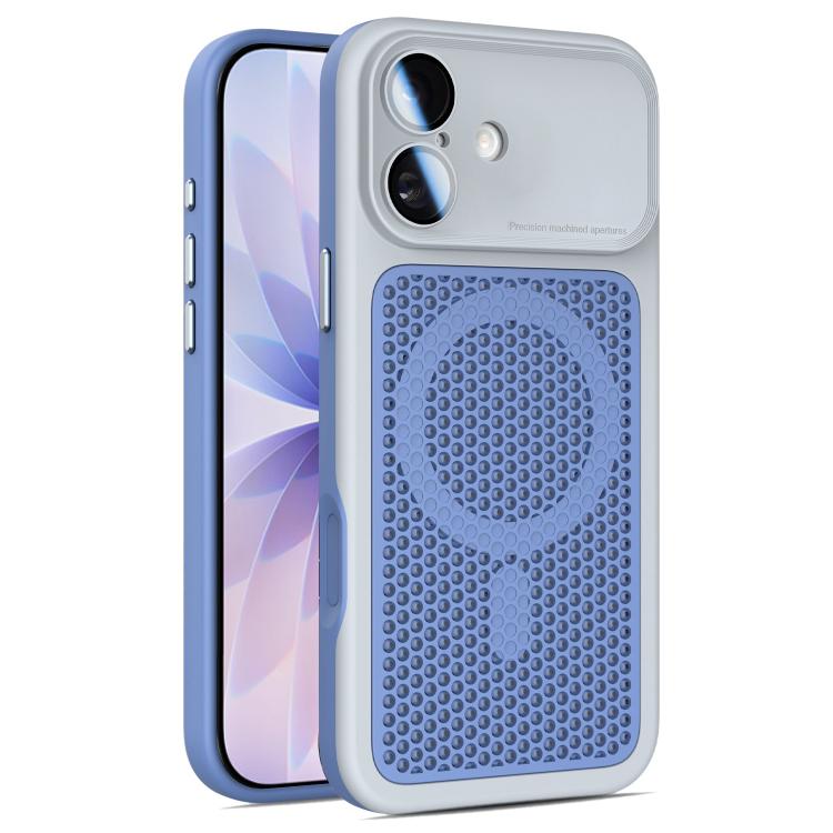 Armor Shield Mesh Cooling Magnetic Phone Case with Lens Film, For iPhone 17 Pro Max, For iPhone 17 Pro, For iPhone 17, For iPhone 16 Pro Max