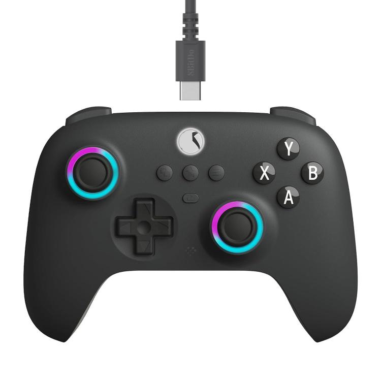 8BitDo Orion Youth Wired Gaming Controller with RGB – Hall Effect Triggers