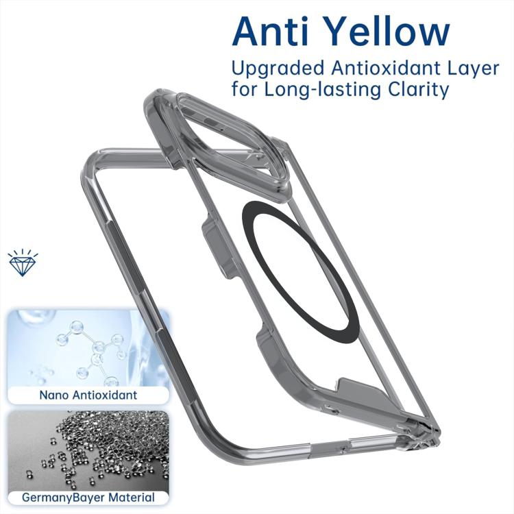 Crystal Acrylic Magnetic Phone Case, For iPhone Duo
