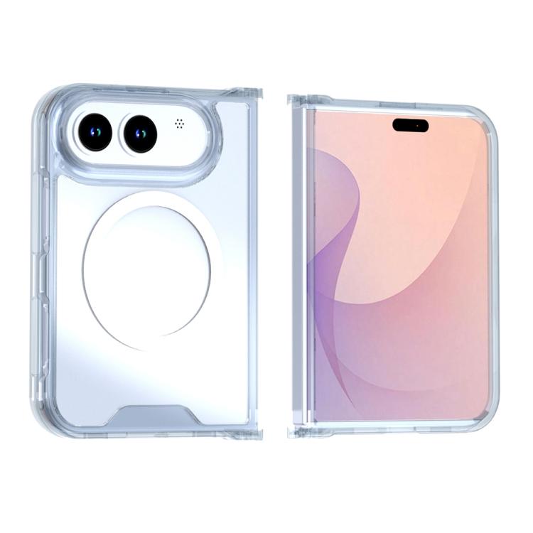 Crystal Acrylic Magnetic Phone Case, For iPhone Duo