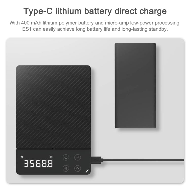 3KG Original Xiaomi Youpin DUKA ES1 Kitchen LCD Digital High-precision Electronic Scale