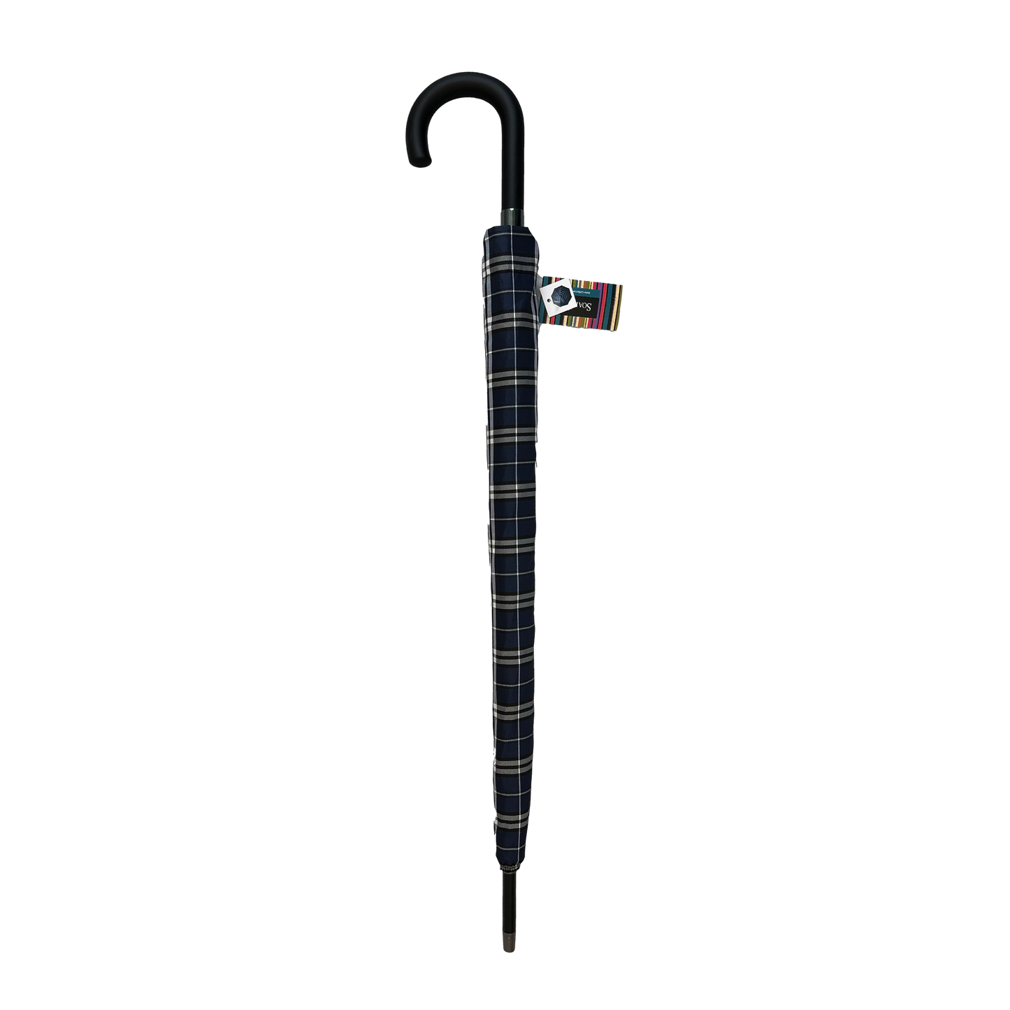 Everyday Tartan Stick Umbrella Blue
