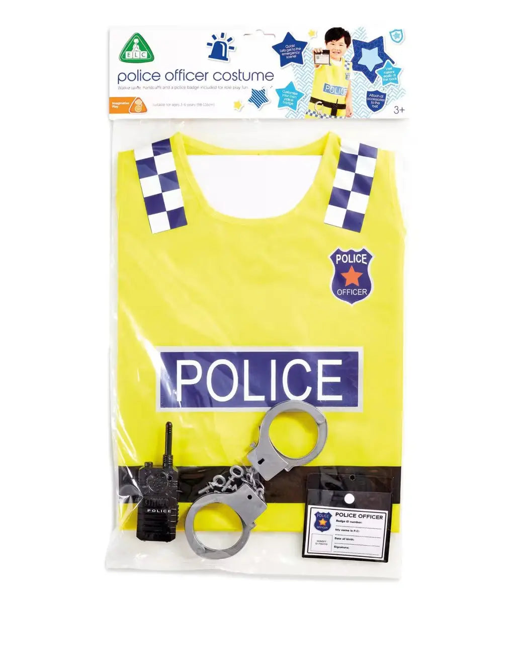 ELC Police Officer Costume (3+ Yrs)