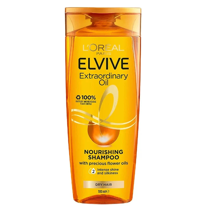 L'Oréal Elvive Extraordinary Oil Shampoo Nourishing & Detangling for Dry Hair 400 ml/13.53 oz