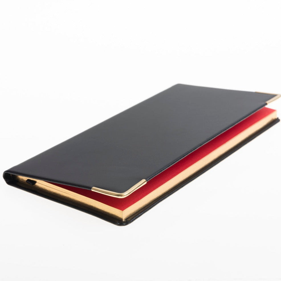 2026 Slimline Diary - Week-to-View Planner -  Black