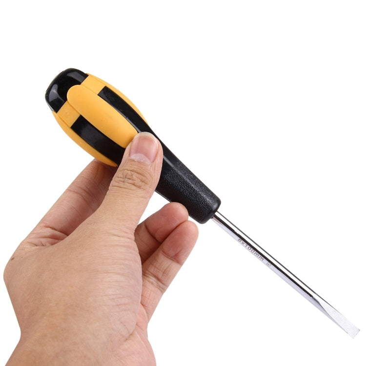 WLXY 6x100mm Slot Screwdriver Repair Tool(Orange)