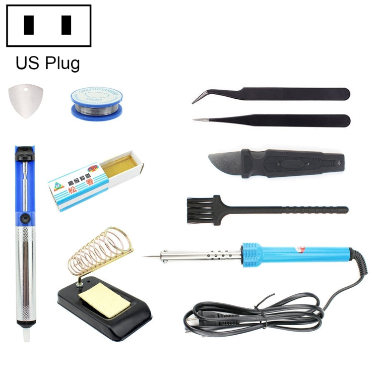 JIAFA JF-8122 11 in 1 60W Soldering Iron Tool Set, Voltage: 110V, 11 in 1 60W, EU Plug, JF-8122