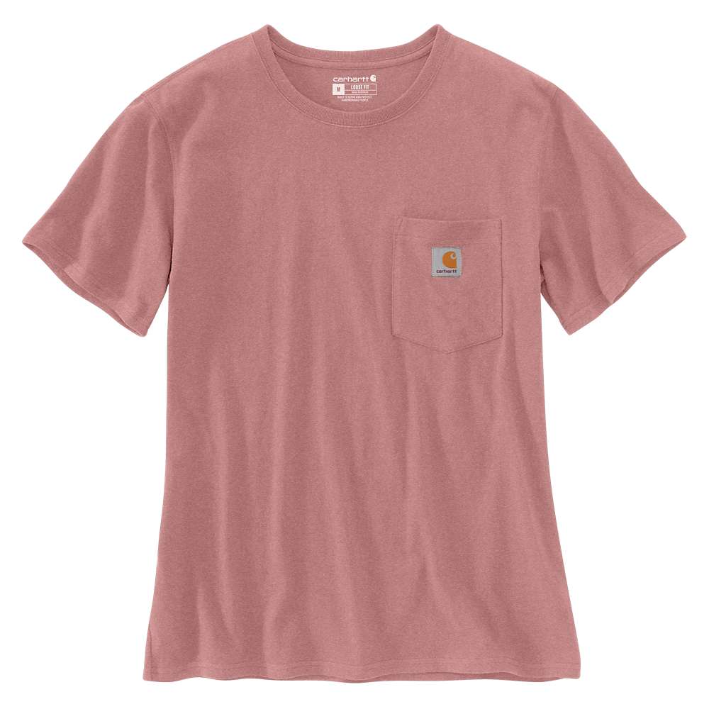 Carhartt 103067 Women's Loose Fit Heavyweight Short Sleeve K87 Pocket T-Shirt