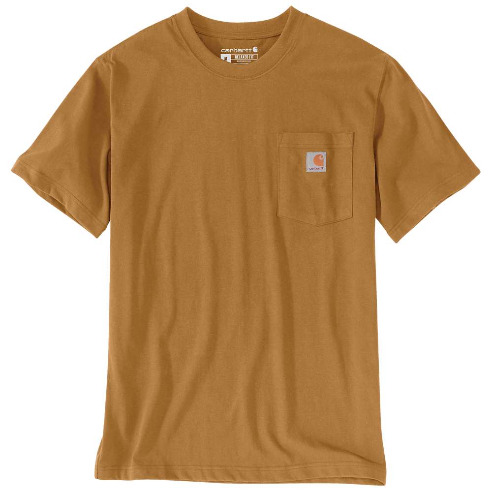 Carhartt 103296 Relaxed Fit Heavyweight Short Sleeve K87 Pocket T-Shirt