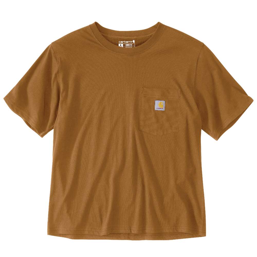 Carhartt 106122 Women's Loose Fit Lightweight Short-Sleeve Crewneck T-Shirt