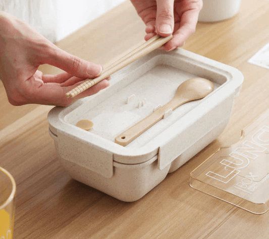 Eco-Friendly Lunch Box – Wheat Straw, 850ml