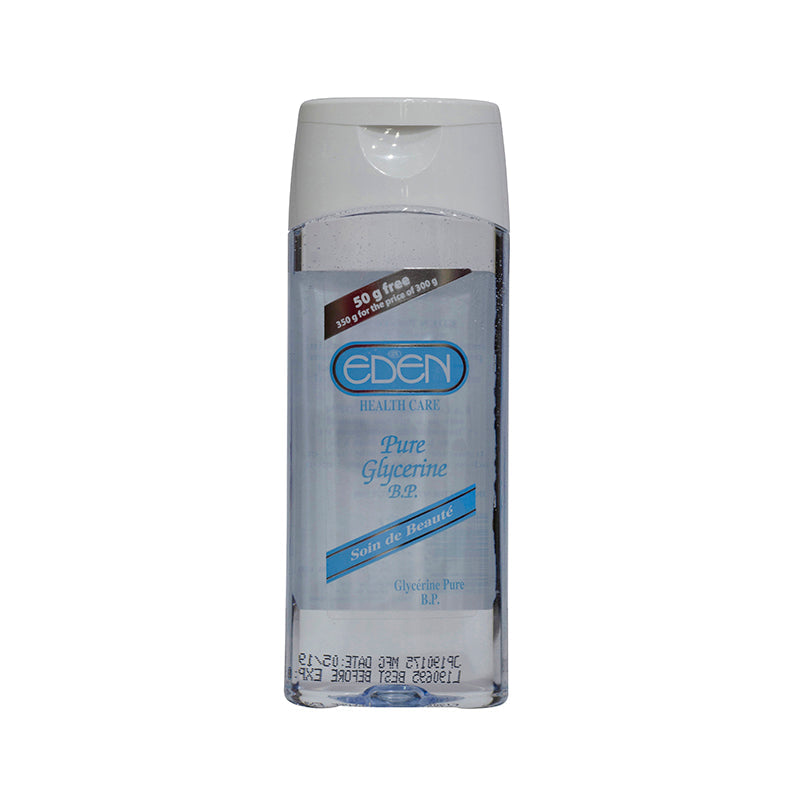 Eden Pure Glycerine BP: Ultimate Hydration & Softening for Dry Skin, Face & Body 300ml/10.14 oz