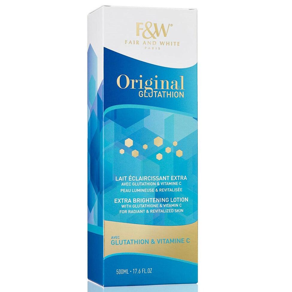 Fair & White Original Glutathion Extra Brightening Lotion 18oz