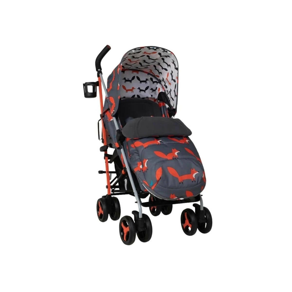 Cosatto Supa 3 Stroller - Charcoal Mister Fox