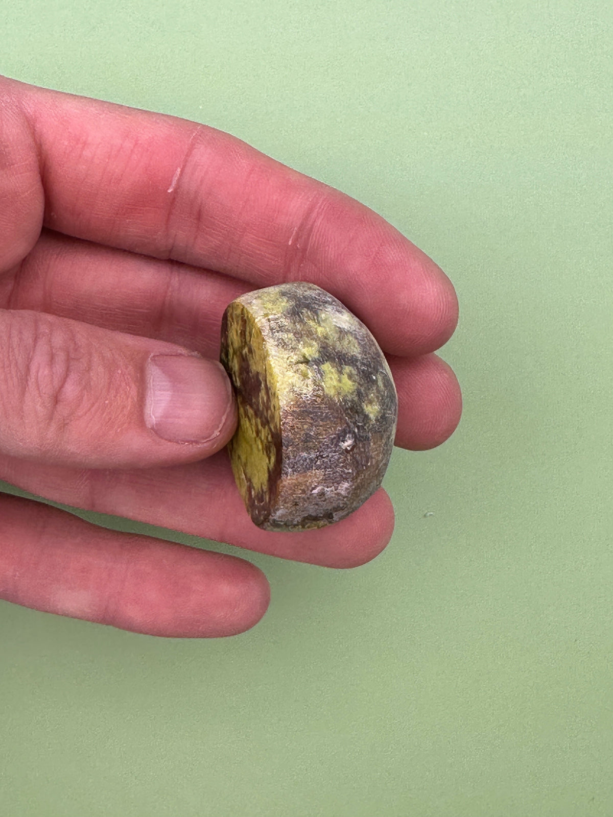 Green opal - Rough dragon egg