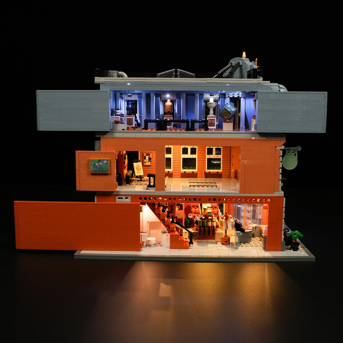 LUMIBRICKS - FUNWHOLE Modular Brick Art Gallery L9085