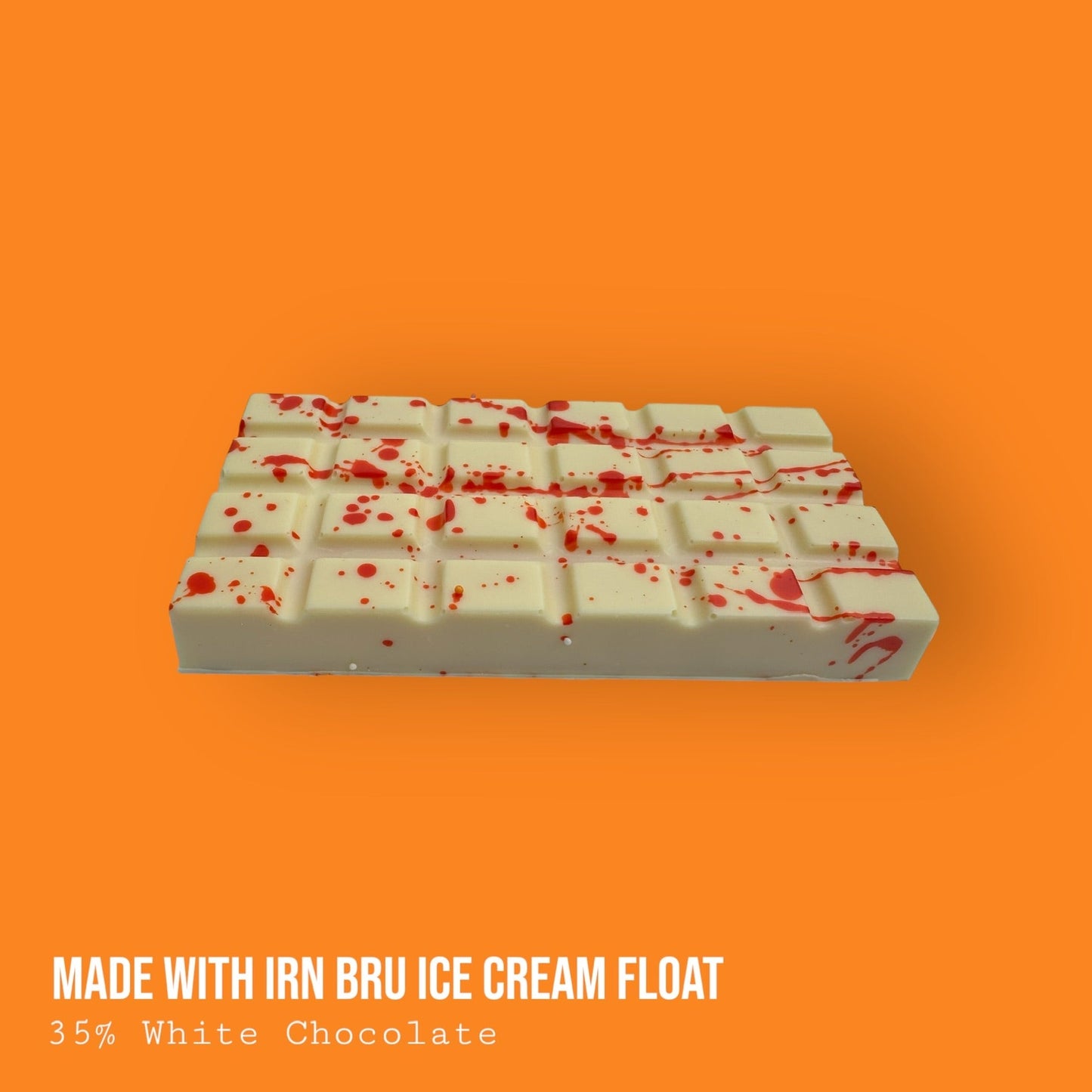 "Made with Irn Bru" Ice Cream Vanilla Float Dessert Bar 235g
