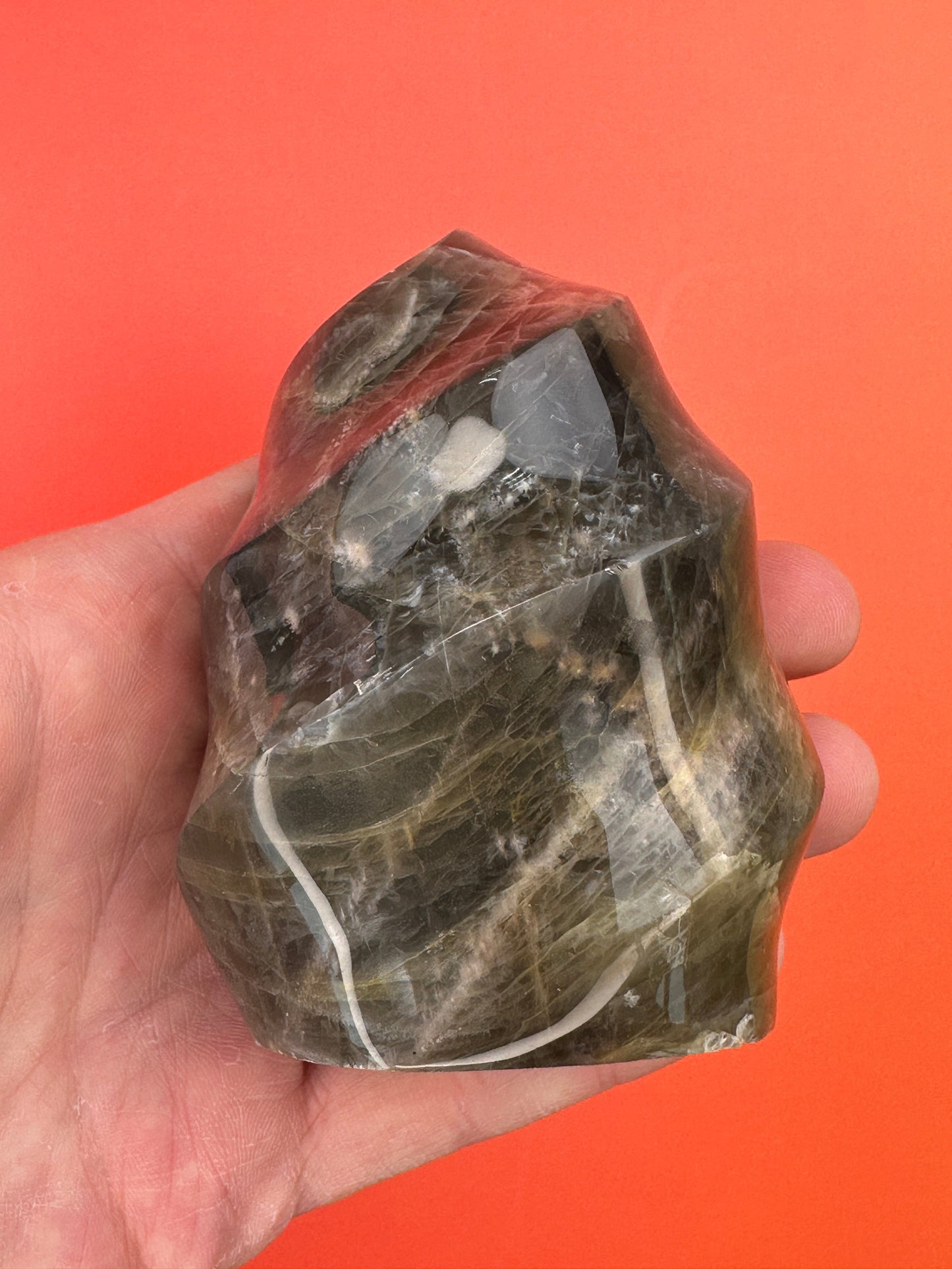 Black moonstone - Flame