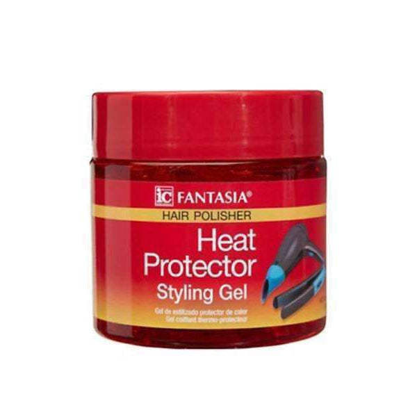 Fantasia IC Heat Protector Styling Gel with Thermal Protection & Style Hold for All Hair Types 454 g/16.01 oz