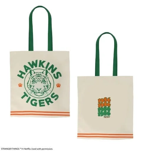 Stranger Things Tote Bag Hawkins Tigers CR2384