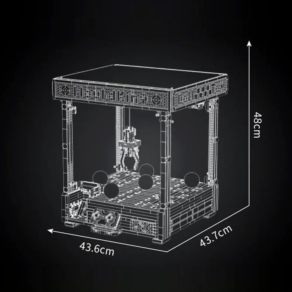 Mould King Motorized Claw Machine 10189