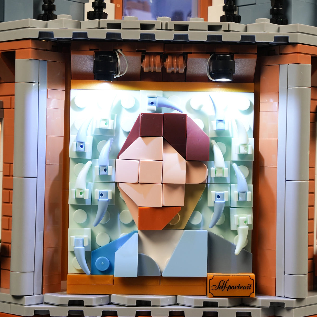 LUMIBRICKS - FUNWHOLE Modular Brick Art Gallery L9085