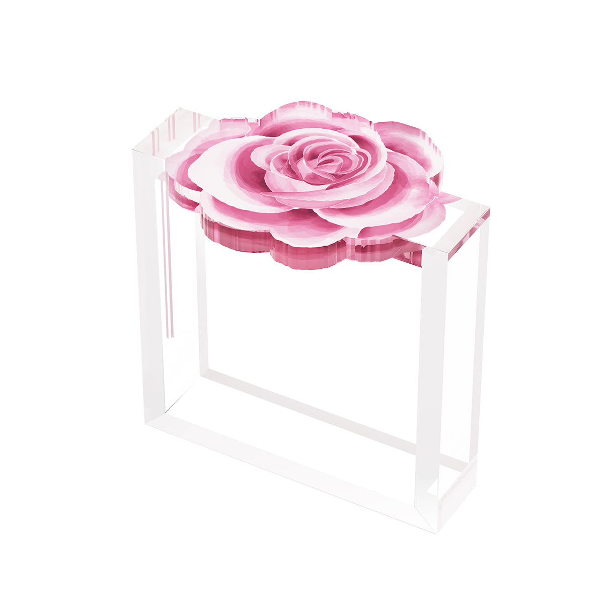 Pink Rose Napkin Rings