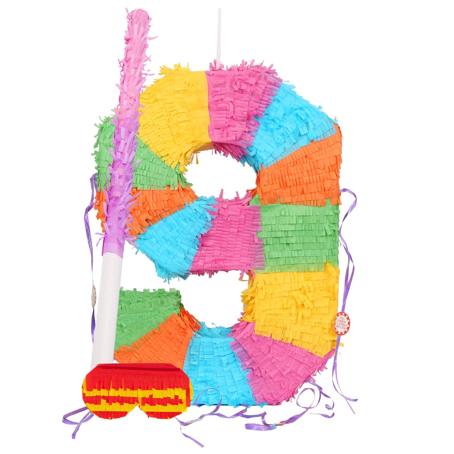 Large Number 9 Pinata Party Set