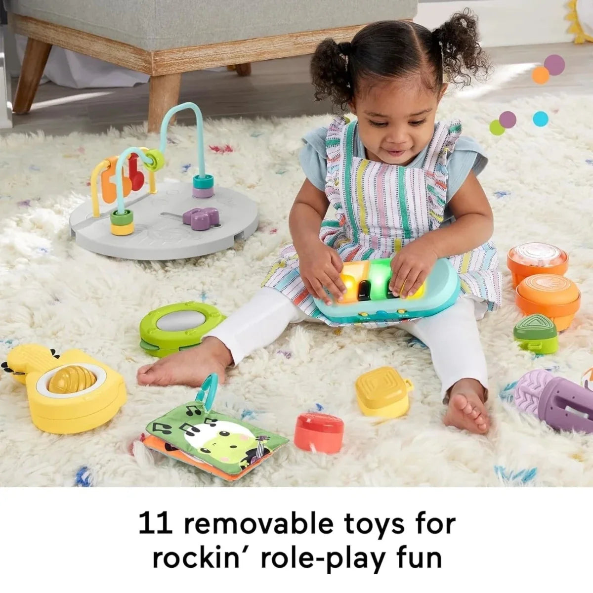Fisher-Price 3-in-1 Hit Wonder Baby Activity Centre & Toddler Play Table