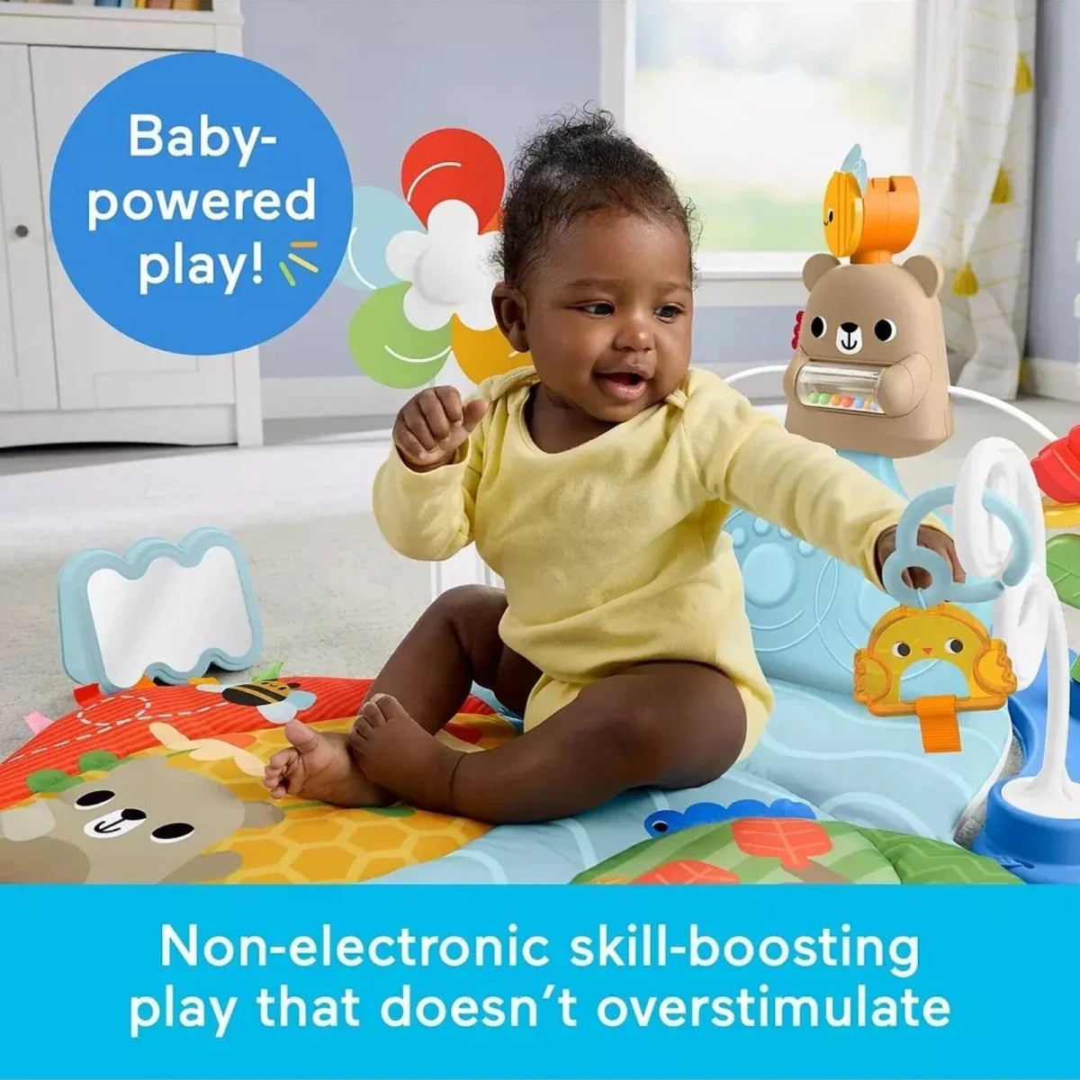 Fisher-Price 3-in-1 Kick & Sway Activity Gym