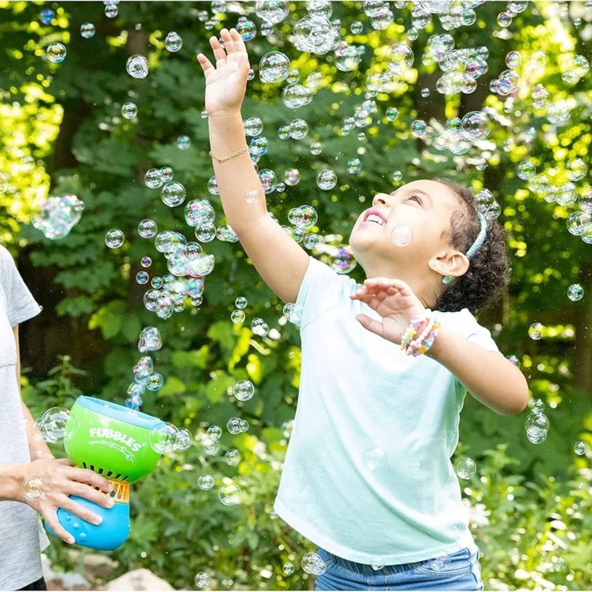 Fubbles No-Spill Fun-Finiti Bubble Machine