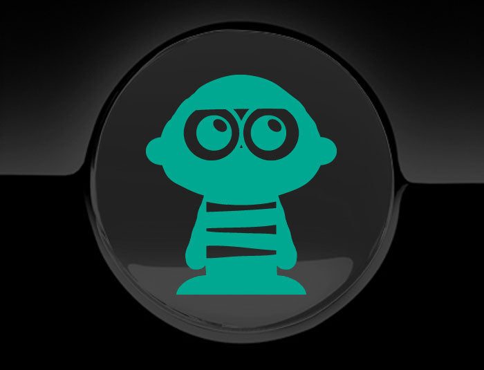 Adorable Mummy Fuel Cap Car Sticker